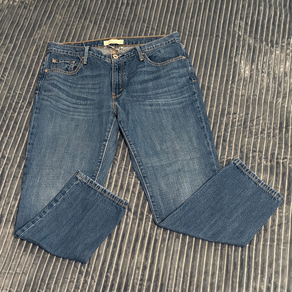 Levi's Women's Blue Boyfriend Jeans